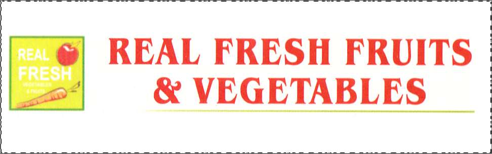 REAL FRESH FRUIT & VEGETABLES